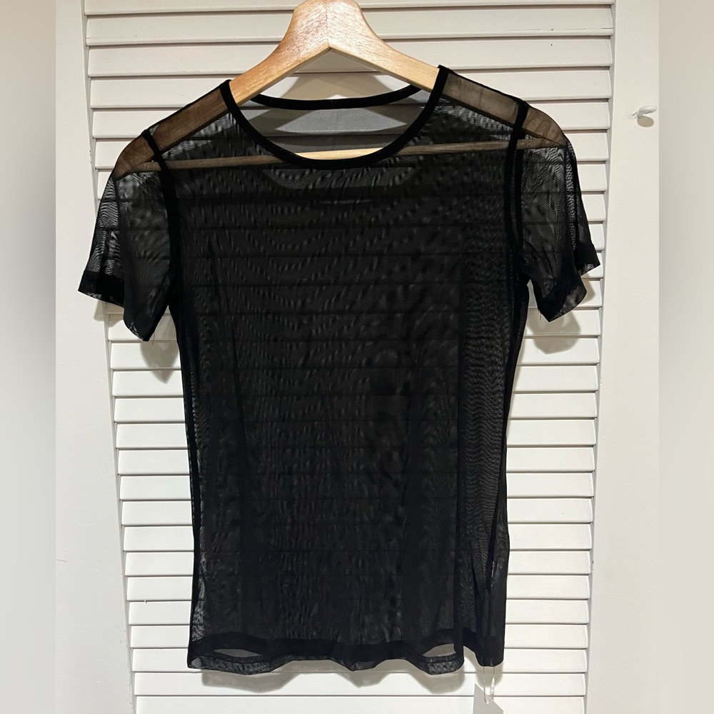 MANGOPOP Mesh Tshirt NWT